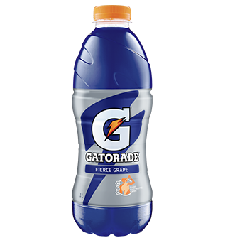 Bottle of Gatorade Fierce Grape