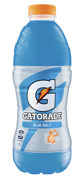 Bottle of Gatorade Blue Bolt