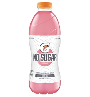 Bottle of Gatorade No Sugar Berry