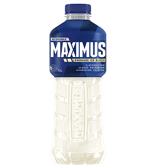 Bottle of Maximus Lemonade Ice Block