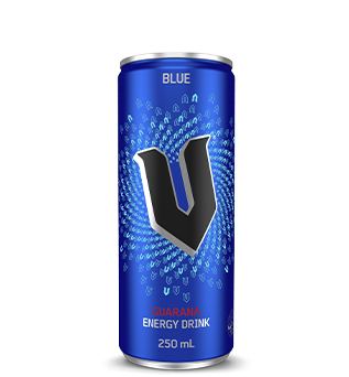 Can of V Energy Blue