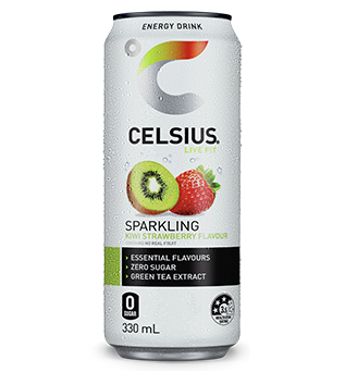 Can of Celsius Sparkling Kiwi Strawberry