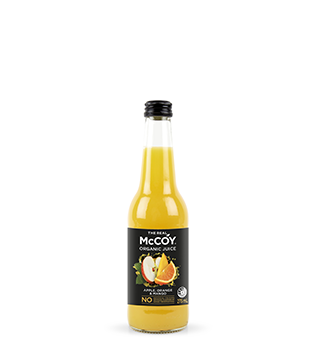 Bottle of The Real McCoy Apple, Orange & Mango