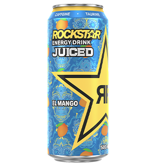 Can of Rockstar Juice'd El Mango